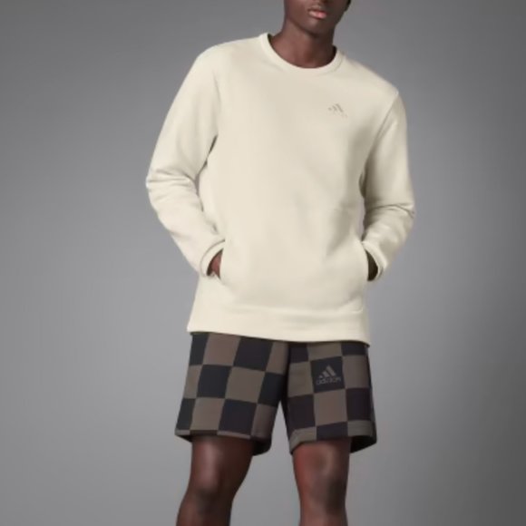 Sz L Adidas Sportswear Fleece Sweater - Picture 1 of 8